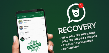 Recover Deleted Messages - WhatsRemoved screenshot 3