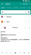 English-spanish dictionary screenshot 2