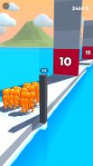 Crossy Crowd - Runner screenshot 1