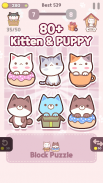 Block Puzzle-Kitten&Puppy screenshot 2