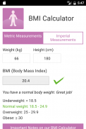 BMI Calculator by MES screenshot 0