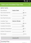 Heat Loss Insulated Pipe Free screenshot 0
