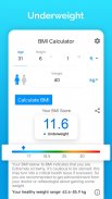 BMI Calculator screenshot 3