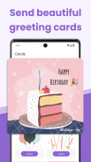 Birthdays - Reminder, Calendar & Greeting Cards screenshot 2