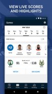 NBA: Live-Spiele & Spielstände screenshot 1