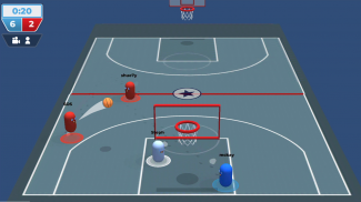 Basketball Rift - Sports Game screenshot 1