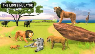 Lion Simulator - Lion Games screenshot 2