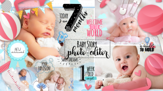 Newborn Baby Photo Editor App screenshot 2