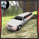 Limousine Taxi Car Driving Icon
