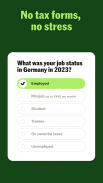 Taxfix – Simple German tax declaration via app screenshot 1
