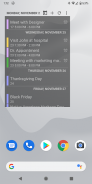Android 4.1 Jellybean Calendar screenshot 3