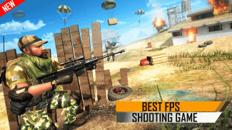 US Army Commando Battleground Shooting Games screenshot 0