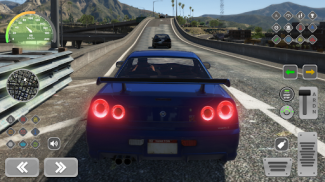 Skyline R34 GTR City Racetrack screenshot 0