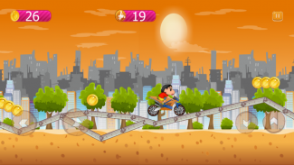 Shin Chan Bike Race screenshot 2
