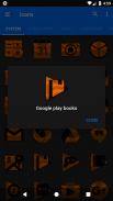 Orange and Black Icon Pack v1.5 👻Free👻 screenshot 9