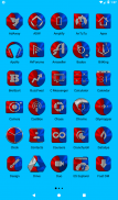 Red and Blue Icon Pack Free screenshot 17