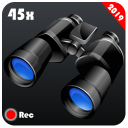 Ultra Zoom Binocular 45x HD Ca Icon