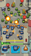 Alien Fight: Police vs Zombie screenshot 2