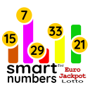 numéros éclairée pour EuroJackpot