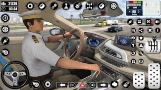 कार ड्राइविंग स्कूल कार का खेल screenshot 4