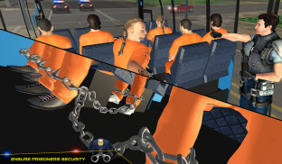 US Police Bus Transport Prison Break Survival Game screenshot 9