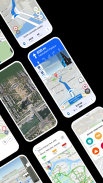 Free GPS Offline Maps, navegação ao vivo, direções screenshot 2