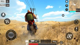 Desert survival shooting game screenshot 0