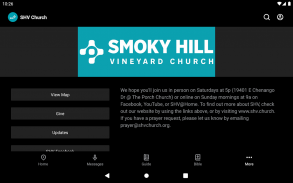 SHV Church App screenshot 2