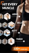 Тренировки для Женщин: Фитнес-похудение screenshot 8