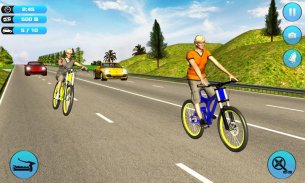 Bicycle Rider Traffic Race 17 screenshot 0