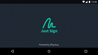 Just Sign : Create your signature screenshot 0