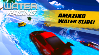 Water Surfing Car - Waterpark Stunts screenshot 1