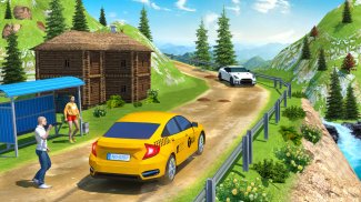 City Taxi Driving Car Games 3d screenshot 4