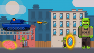 Tank vs Zombies: Tank Battle screenshot 4