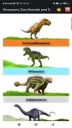 Dinosaurs Zoo:Sounds and Facts screenshot 14