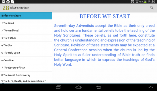 What Adventists Believe screenshot 2