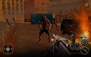 3D Sniper Gun Zombie Shooter: Schieten Spelletjes screenshot 1