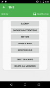 Super Backup - SMS și Contacte screenshot 2