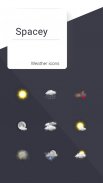 Spacey weather icons screenshot 3