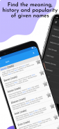 Тайна имени. Справочник имен screenshot 1