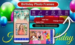 Birthday Photo Frames screenshot 0