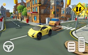 Speedy Car City Food Delivery: Restaurant Game 3D screenshot 2