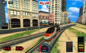 مدينة قطار محاكاة 2019 حر قطار ألعاب 3D screenshot 5