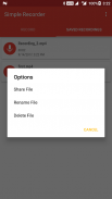 Simple Sound/Voice Recorder screenshot 2