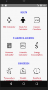 Calculators Finance-Health-Conversion-Free screenshot 0
