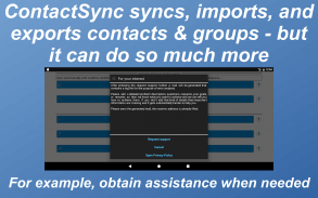 ContactSync d'évaluation screenshot 3