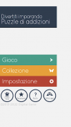 Puzzle di addizioni screenshot 0