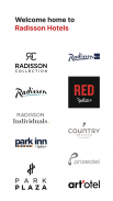 Radisson Hotels, room bookings screenshot 2