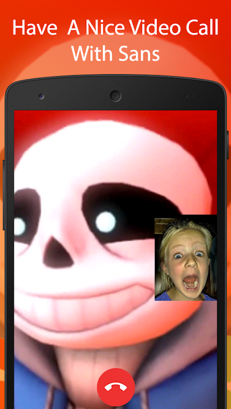 Skeleton Sans Fake Video Call for Android - Free App Download
