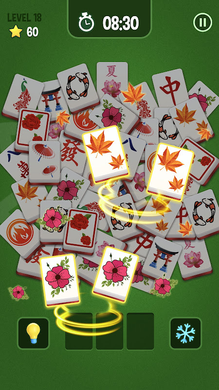 Mahjong 3D Matching Puzzle (Gameplay Android) 